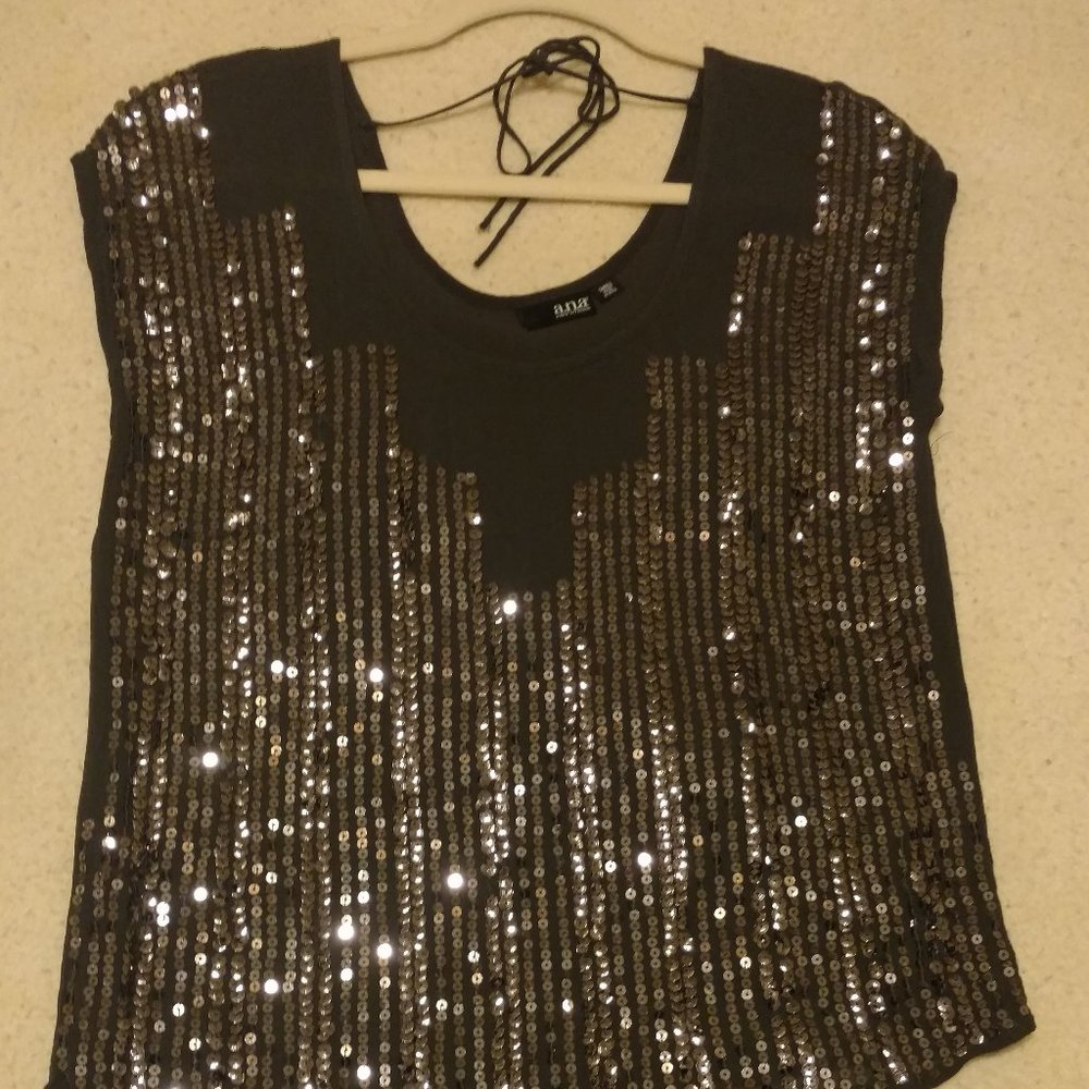 sequined top